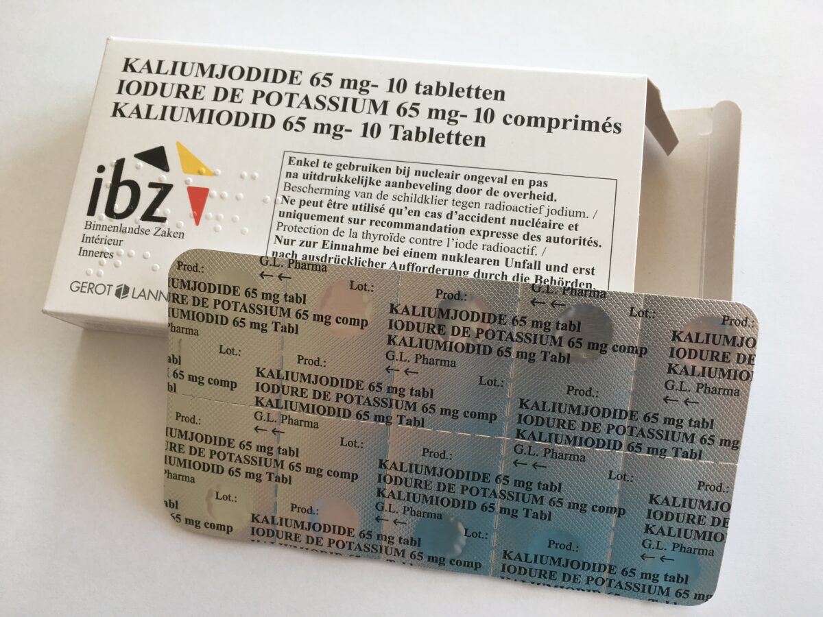 Tabletki z Jodkiem potasu dostarczone do województwa śląskiego 1 jodek potasu