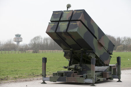 Nasams launcher vliegbasis valkenburg NSS