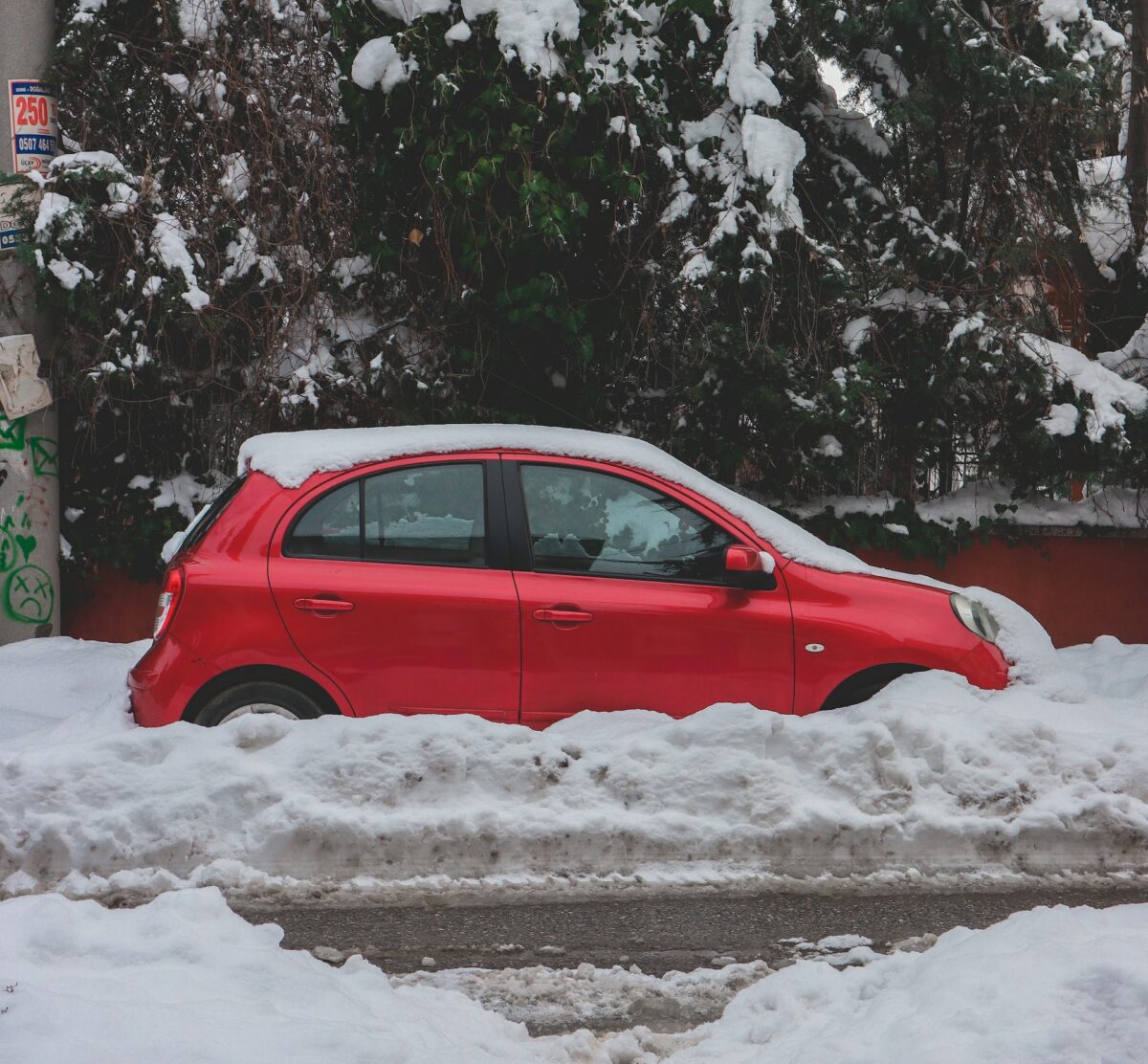 Spadnie nawet 50 cm śniegu. Nadciąga niż Brygida samochodsnieg