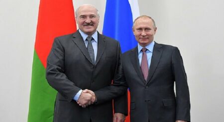 Wyciekł rosyjski plan aneksji Białorusi do 2030 roku PutinLukaszenka