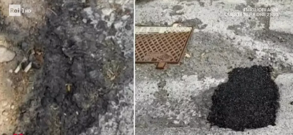 Senior wypełnił dziurę w jezdni. Został ukarany mandatem na kwotę 4000 złotych 1 senior kara dziura w jezdni jpg