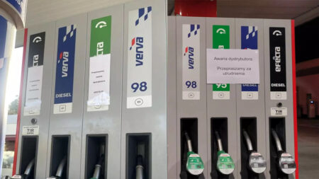 PILNE: Na stacjach paliw brakuje paliwa 95 oraz diesla. „Awarie dystrybutorów” w całej Polsce PaliwoOrlen