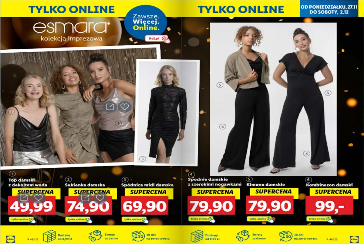 Lidl wprowadził nową kolekcję ubrań. Idealna okazja na sylwestra i karnawał 1 Lidl 11