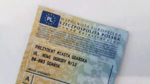 Dowod rejestracyjny NW