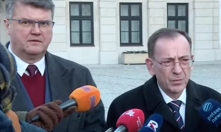 Parlament Europejski uchyla immunitety Kamińskiemu i Wąsikowi Kaminski i Wasik Palac prezydencki
