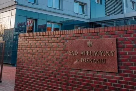 Sad Apelacyjny w Poznaniu tablica NW