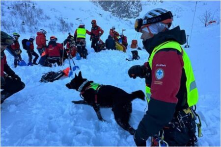 Tatry Lawina sniezna