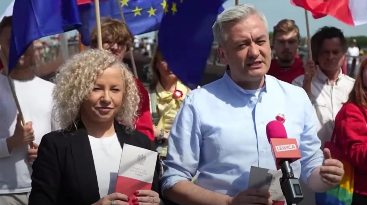 Nowy rozdział dla związków partnerskich? Kotula: „Ustawa przejdzie w tej kadencji” Katarzyna Kotula i Robert Bideron