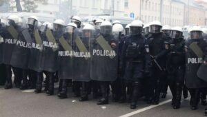 Policja kordon