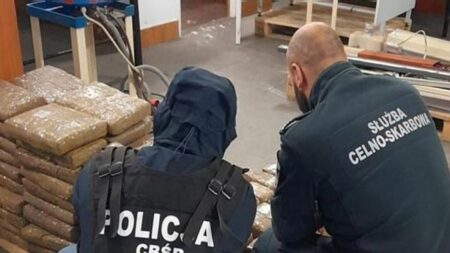 55-letni Ukrainiec oskarżony o przemyt 250 kg haszyszu do Polski. Grozi mu 20 lat więzienia Policja Haszysz ukry