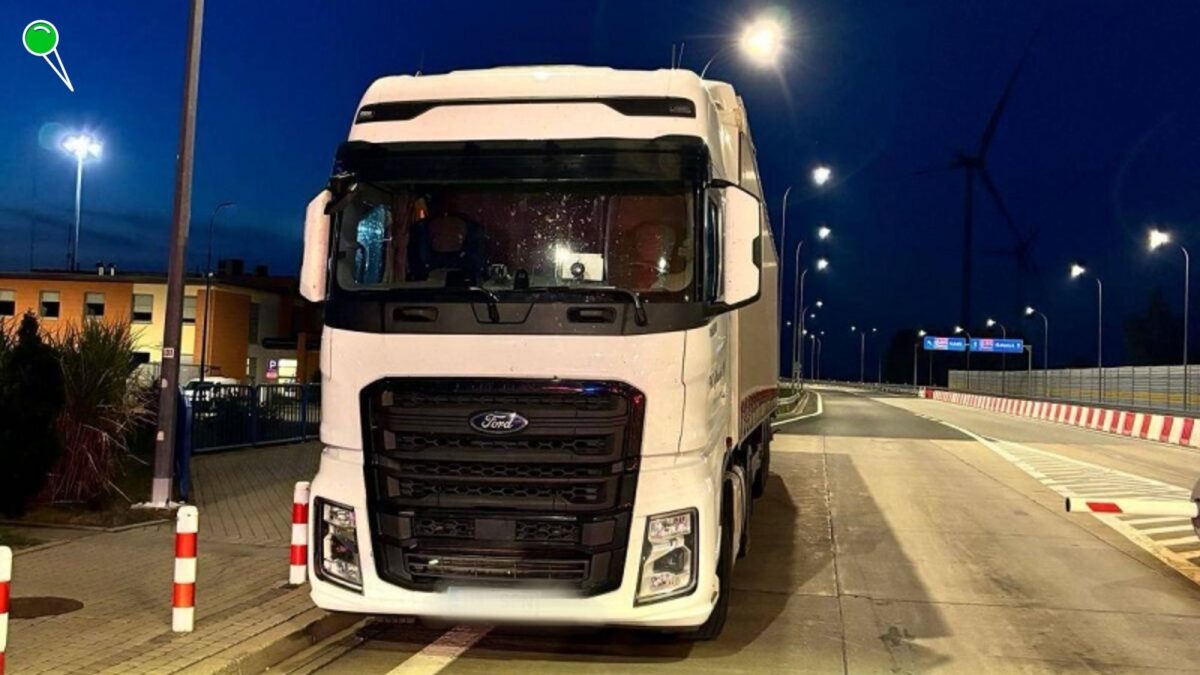 Zakaz jazdy ciężarówek 31 października i 1 listopada 2024 – Co musisz wiedzieć? Ciezarowka pijany ukrainiec