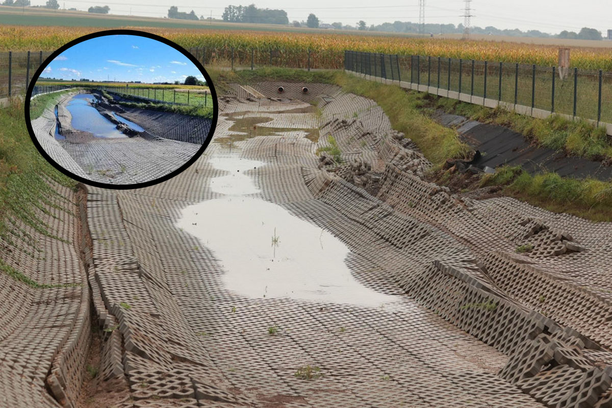 Kraków w Kryzysie: Zbiornik Retencyjny w Nowej Hucie Zniszczony Po Ulewie KrakowZbiornik