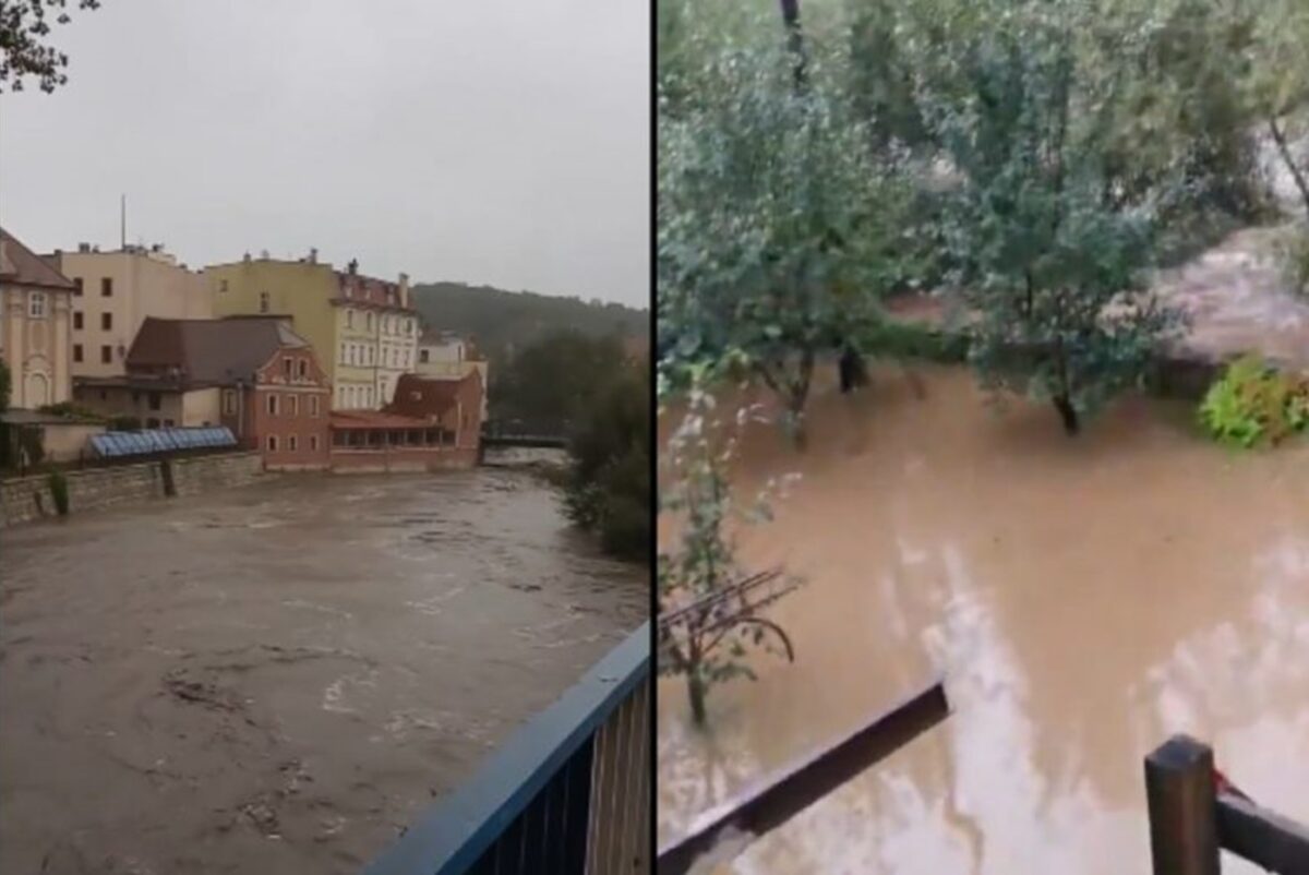 Zbiornik wodny poza kontrolą. Sytuacja jest krytyczna 1 powodz poludnie