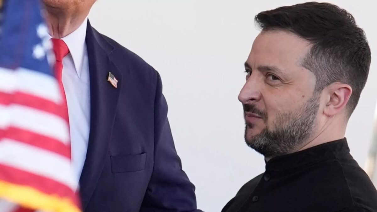 USA ujawniają, co Trump powiedział swoim doradcom o konflikcie na Ukrainie Zelenski Trump