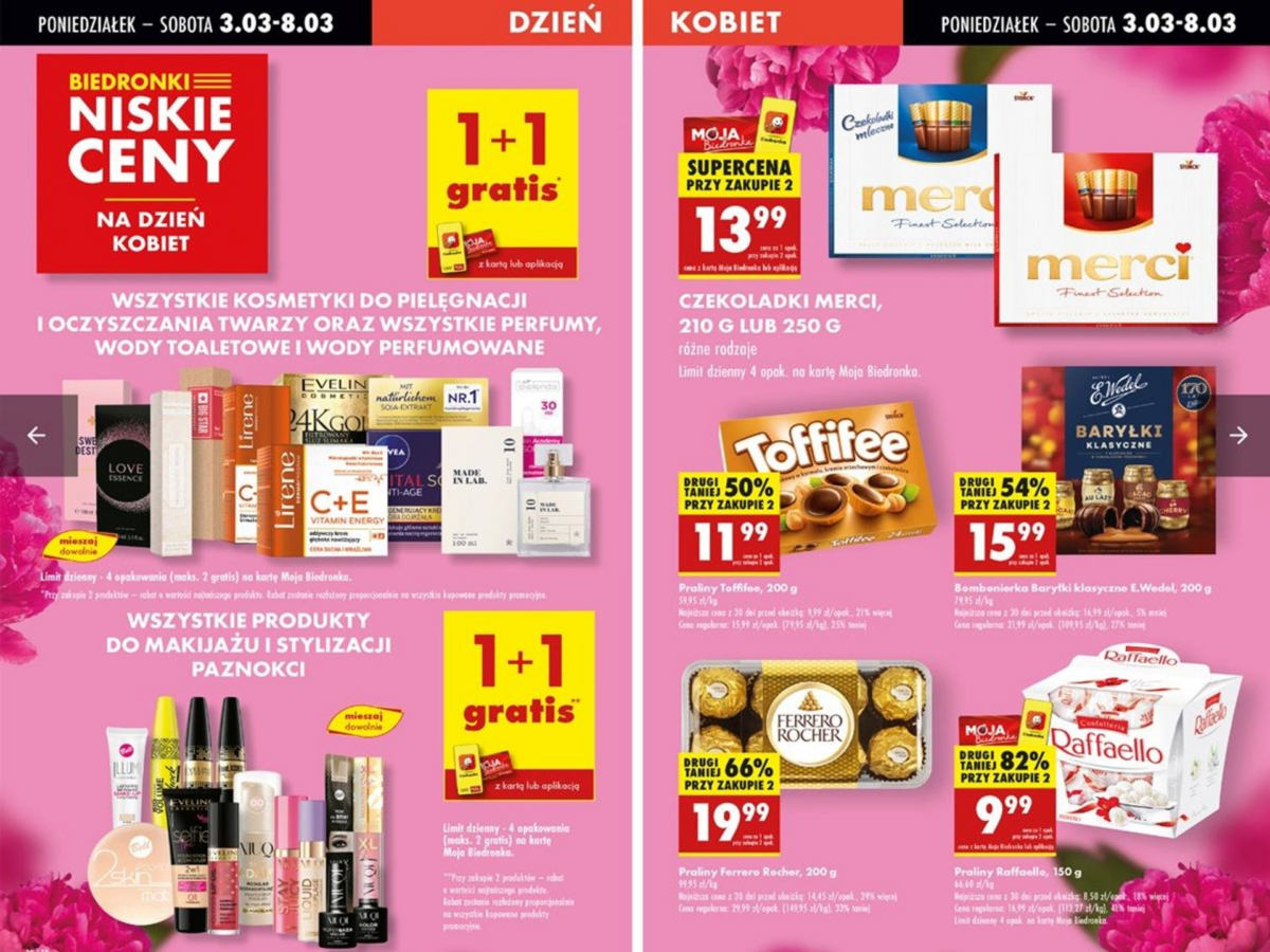 Biedronka zaskakuje! Prezenty na Dzień Kobiet za grosze. Co warto kupić? 1 image 2