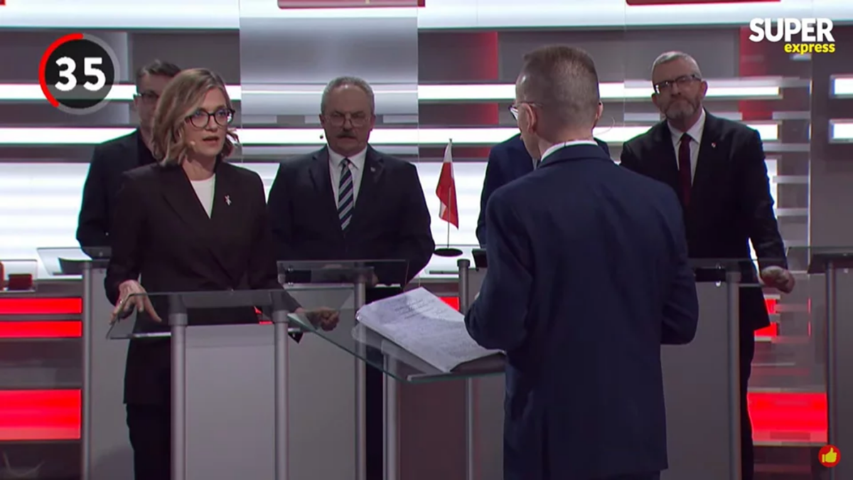 „Antysemicki ściek”. Antypolska lewaczka Biejat oburzona na Brauna za słowa prawdy, które ją bolą Biejat debata