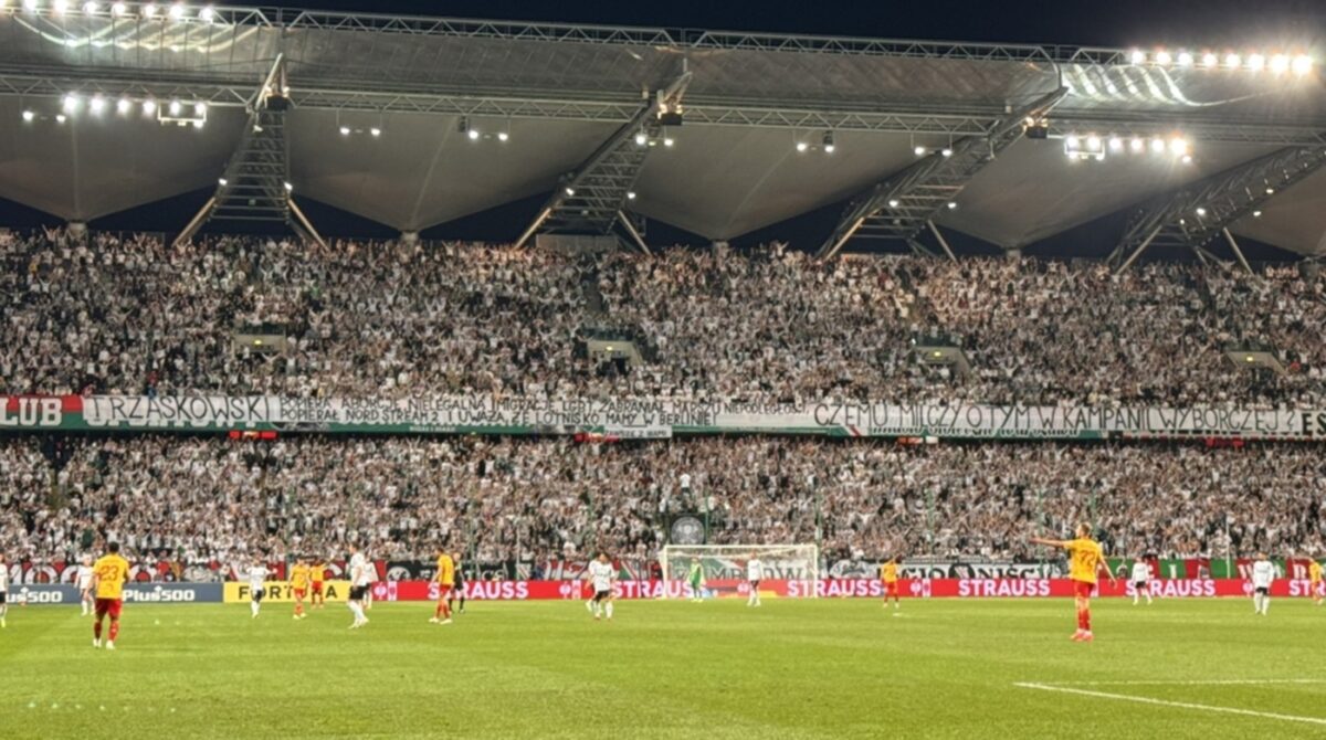 Legia Warszawa o Trzaskowskim