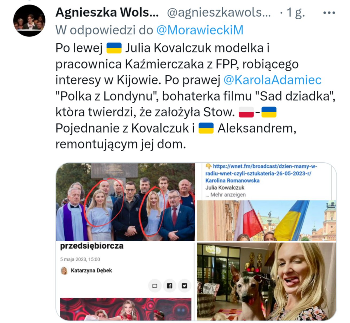 Od zera do "bohaterki pojednania"? Kulisy kontrowersyjnej kampanii wokół Karoliny Romanowskiej i Julii Kovalczuk 2 image 3