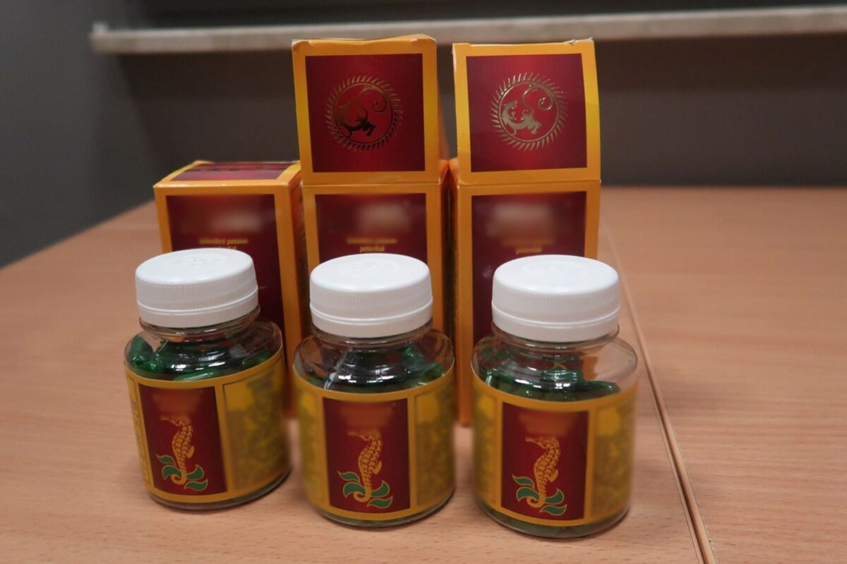 kapsulki z plawikonikiem japonskim przemyt ukraincy