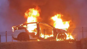 Plonie tesla samochod elektryczny