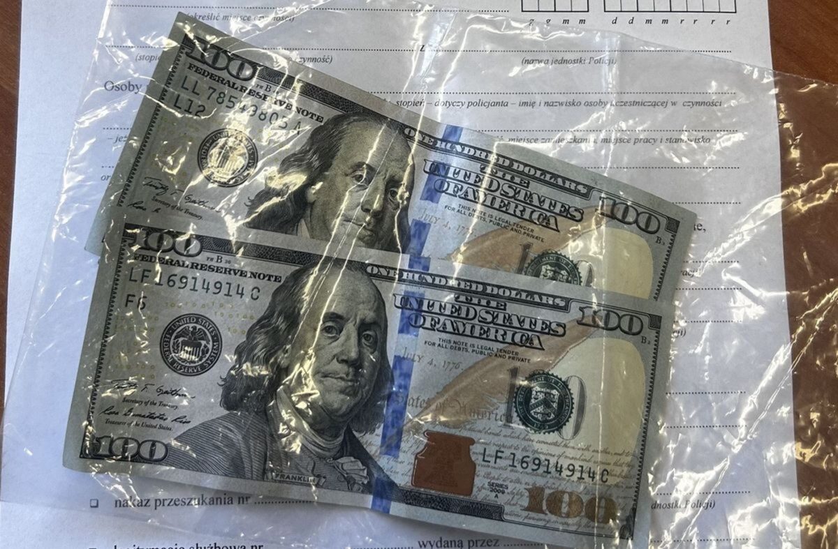 dolary przekupstwo policjnat ukrainiec 19.05