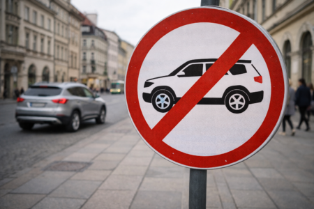 Zakaz SUV-ów w centrum? Miasta testują opłaty „po wadze” ZakazSuv